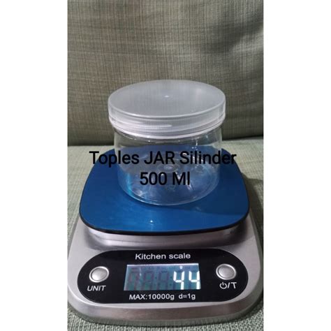 Jual Toples Jar Silinder Ml Ekonomis Shopee Indonesia