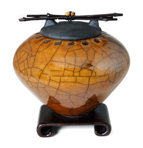 Raku Keepsake Urns - Pet Urns for Ashes