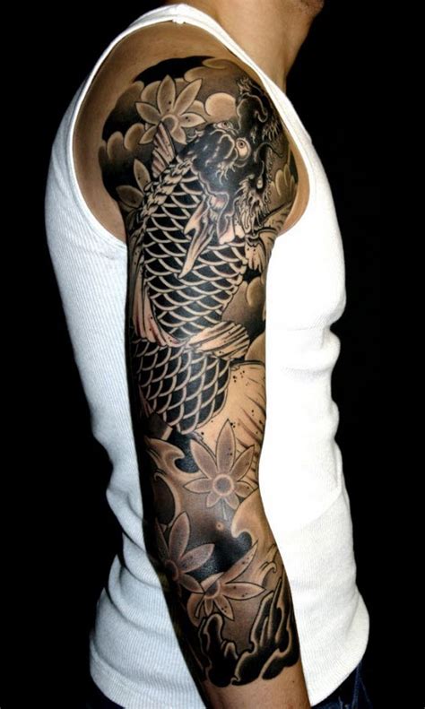 200 Traditional Japanese Sleeve Tattoo Designs For Men 2019 Dragon Tiger Flower Tattoo