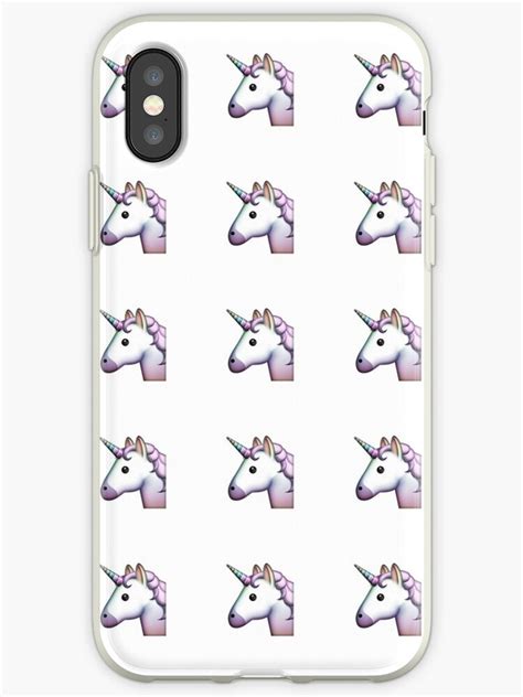 Unicorn Emoji Iphone Cases And Covers By Emjhh123 Redbubble