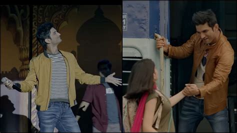 Dil Bechara Trailer Sushant Singh Rajput Recreates Shah Rukh Khans Iconic Arms Open Pose