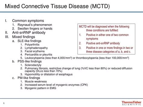 Ppt Mixed Connective Tissue Disease Mctd Powerpoint Presentation