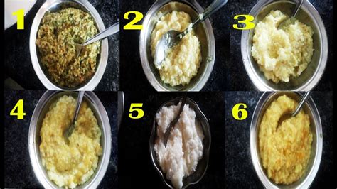 Make it in three proportions. 8+ Month Baby Food Chart in Tamil - Homemade Indian baby ...