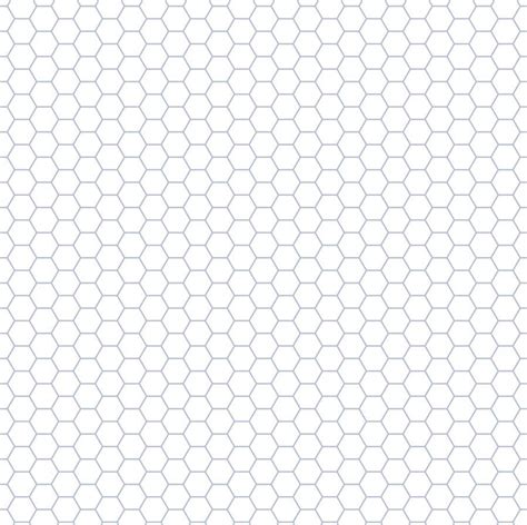 5 Free Printable Hexagonal Graph Paper Template In Pdf Graph Paper Print