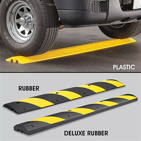 Speed Bumps Removable Rubber Speed Bumps In Stock Uline