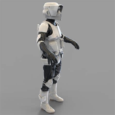 Download Stl File Star Wars Imperial Scout Trooper Wearable Armor 3d