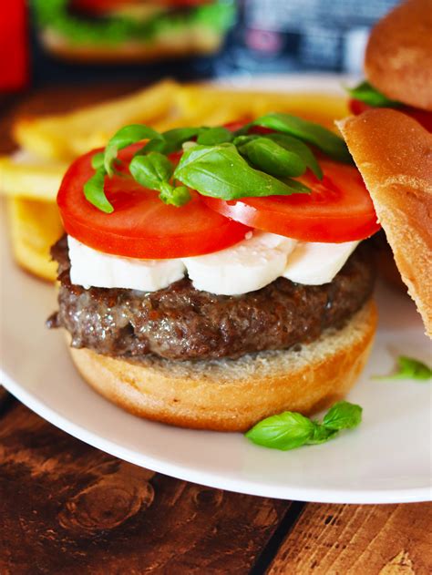 Caprese Burger Nutrifree Cz