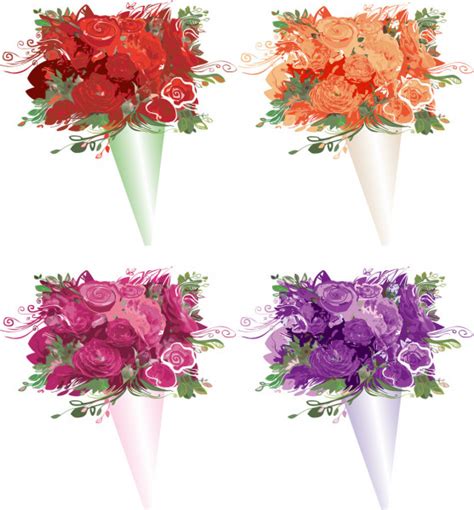 Bouquets Stock Vectors Royalty Free Bouquets Illustrations