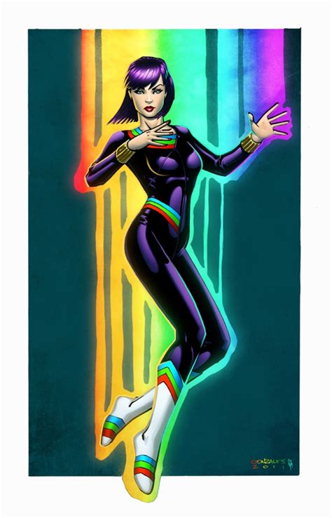 Rainbow Girl By Gene Gonzales And Simon Gough In Travis Ellisors The