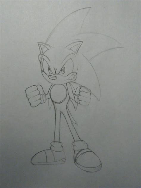 Angry Sonic By Artsonx On Deviantart