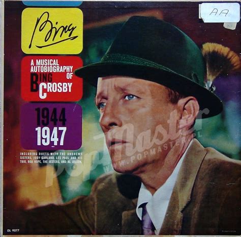 Bing Crosby A Musical Biography 1944 1947 DL 9077