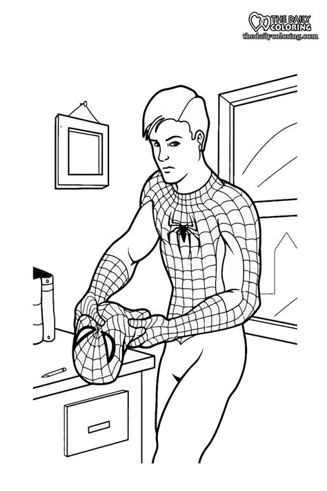 Spiderman Coloring Pages 7 Full Hd The Daily Coloring