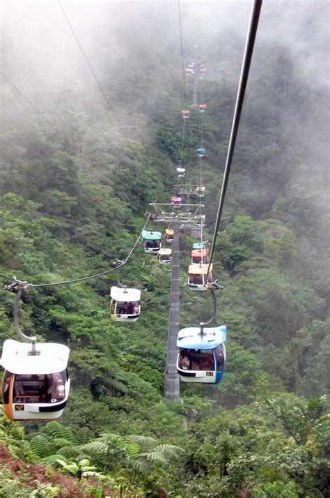 The genting skyway also known as the genting highlands cable car was open to the public in 1997 and was south east asia's. Genting Highland