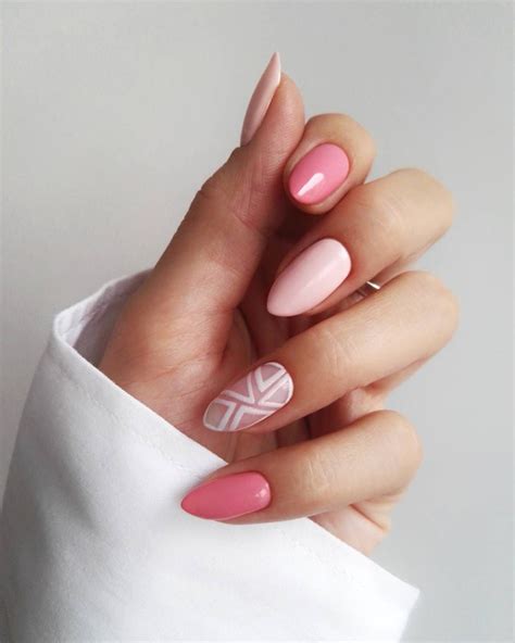 ongle en gel rose 40 idées pour un nail art parfait