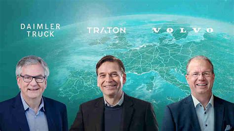 Daimler Truck The Traton Group And Volvo Group To Create €500m