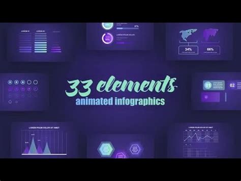 Infographics Vol.42 After Effects Templates - YouTube