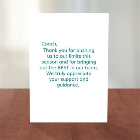Appreciation Thank You Coach Quotes And Sayings