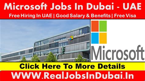 Microsoft Jobs In Dubai UAE