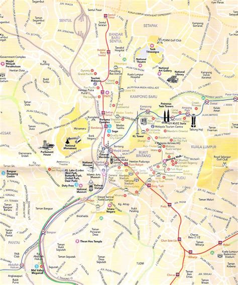 System began operation in december 1995. Large Kuala Lumpur Maps for Free Download and Print | High ...