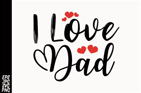 I Love My Dad Because Free Printables