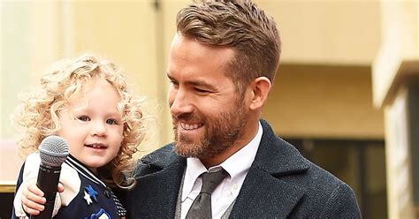Ryan Reynolds On His Daughter Wanting To Be A Child Actor Popsugar Uk