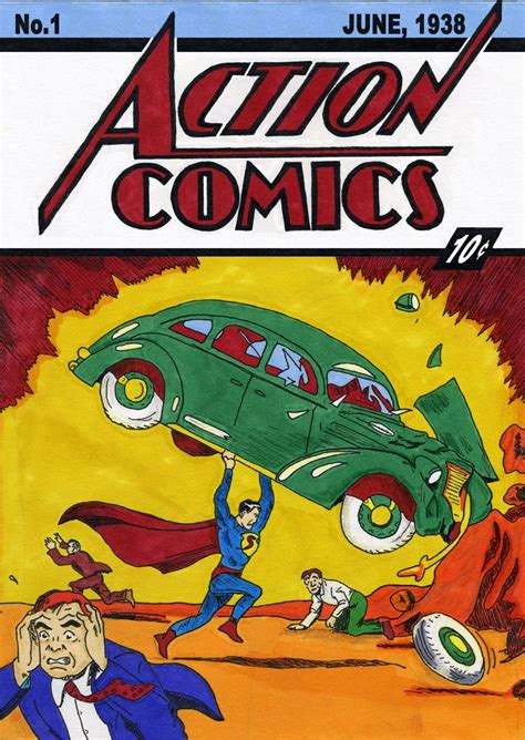 Action Comics 1 June 1938 First Appearance Of Superman