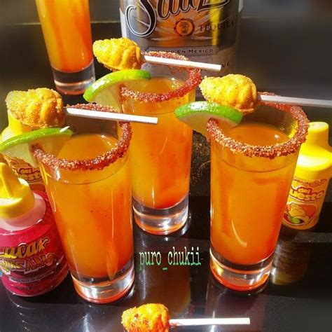 You can make this one as hot as you like! cb97774c4ac010fc7d18309ce657e248--mexican-candy-drink ...