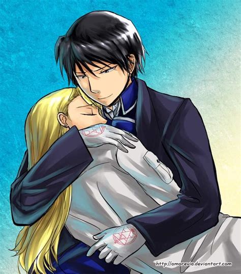 Roy Mustang X Riza Hawkeye Wiki Anime Amino