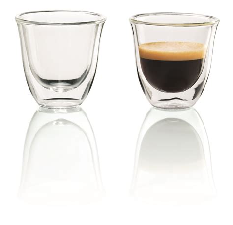 De’longhi Double Wall Espresso Glass Set Of 6 Concept Specialist Inc