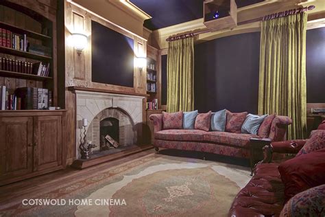 Drawing Room Home Cinema In The Cotswolds By Cotswold Home Cinema