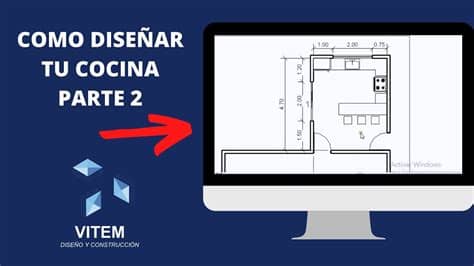 Este es el planteamiento básico que se tiene que hacer cualquier porque la cocina no puede ser el espacio sobrante, o simplemente un espacio que se definirá al final del proyecto; COMO DISEÑAR TU COCINA | PARTE 2 | PRIMEROS TRAZOS - YouTube