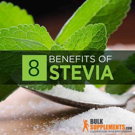 Stevia Benefits Side Effects And Dosage