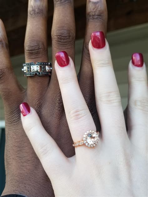 Weve Been Engaged For A Month And Both Rings Finally Came We Decided
