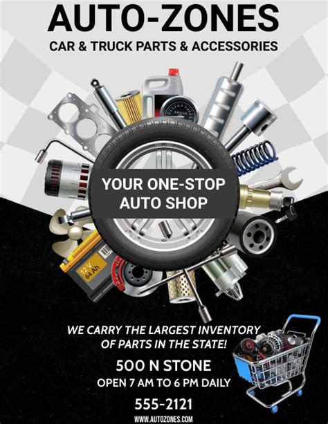 Copy Of Auto Parts Store Postermywall