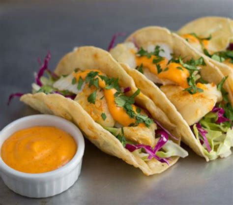 Maybe you would like to learn more about one of these? Fish Tacos with Cabbage Slaw and Spicy Sriracha Sauce ...