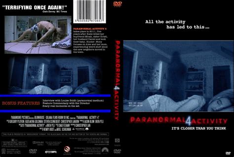 Paranormal Activity 4 Movie Dvd Custom Covers Paranormal Activity