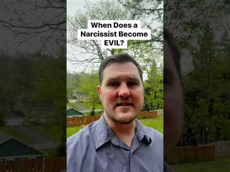 When Does A Narcissist Become Evil Narcissism Narcissist