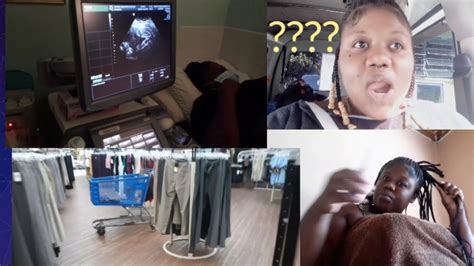 Ultrasound Appointment Gender Reveal Shopping Taking Down Braids New Do Youtube