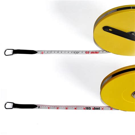 Wintape 50m Measuring Tape Hand Disc Ruler Carpenter Metric
