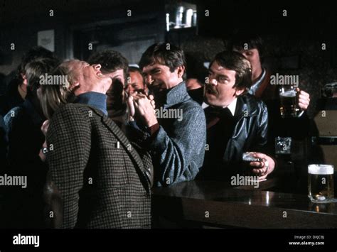 ENIGMA (UK/FR 1983) SAM NEILL centre, WARREN CLARKE, right Stock Photo