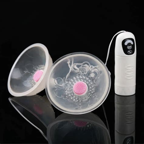 Multi Speed Woman Breast Nipple Massager Vibrator Suction Rotation Stimulation Sex Product For