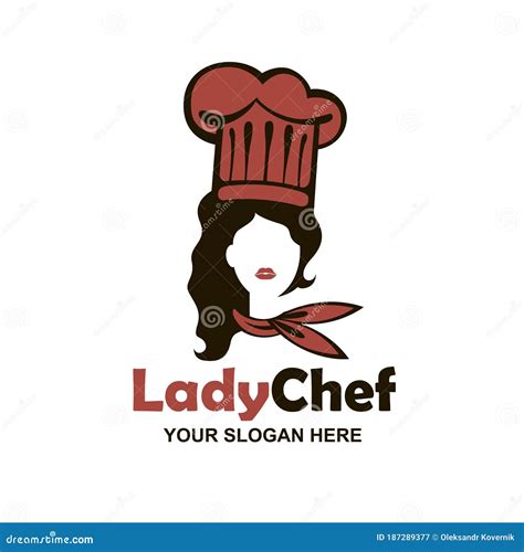 Chef Woman Design Stock Vector Illustration Of Kitchen
