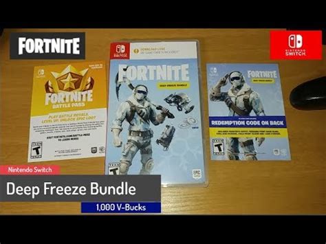 All i had to do is link his xbox and nintendo accounts and he. Fortnite - Nintendo Switch - Deep Freeze Bundle - 1,000 V ...