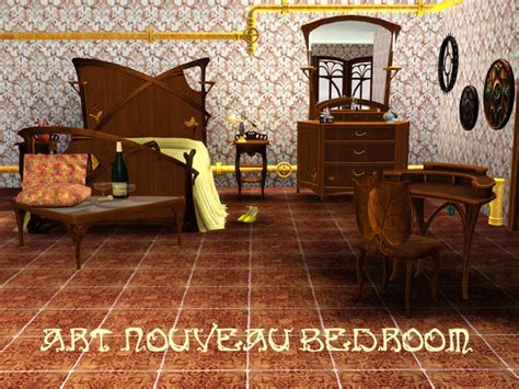 Shinokcrs Art Nouveau Bedroom
