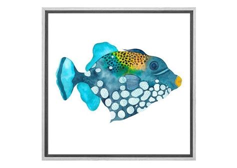Elevate Your Space With Tropical Fish Blue Ocean Wall Art Final Touch