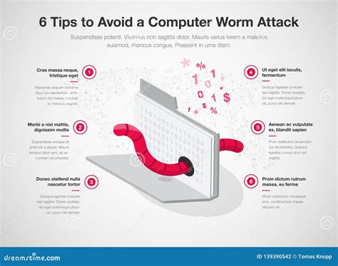 Computer Worm Diagram Foto Kolekcija