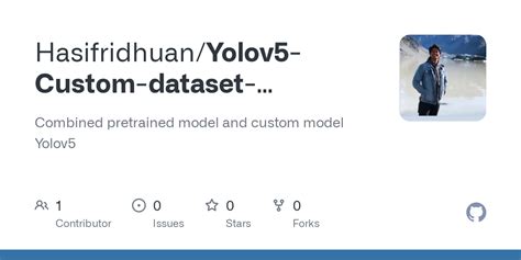 Github Hasifridhuan Yolov Custom Dataset Pretrained Coco Dataset My