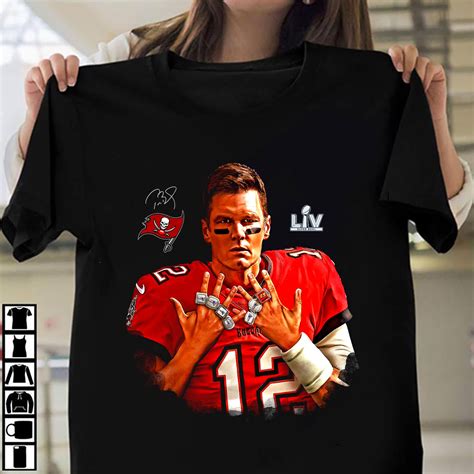Tom Brady 7 Rings Super Bowl Tampa Bay Buccaneers T Shirt Etsy