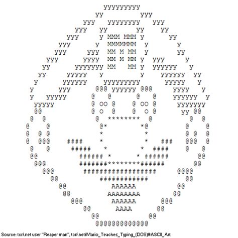 Ascii Art Head