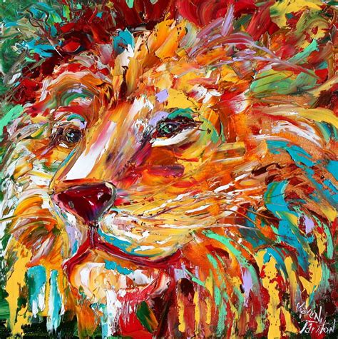 Get Abstract Lion Art Images 